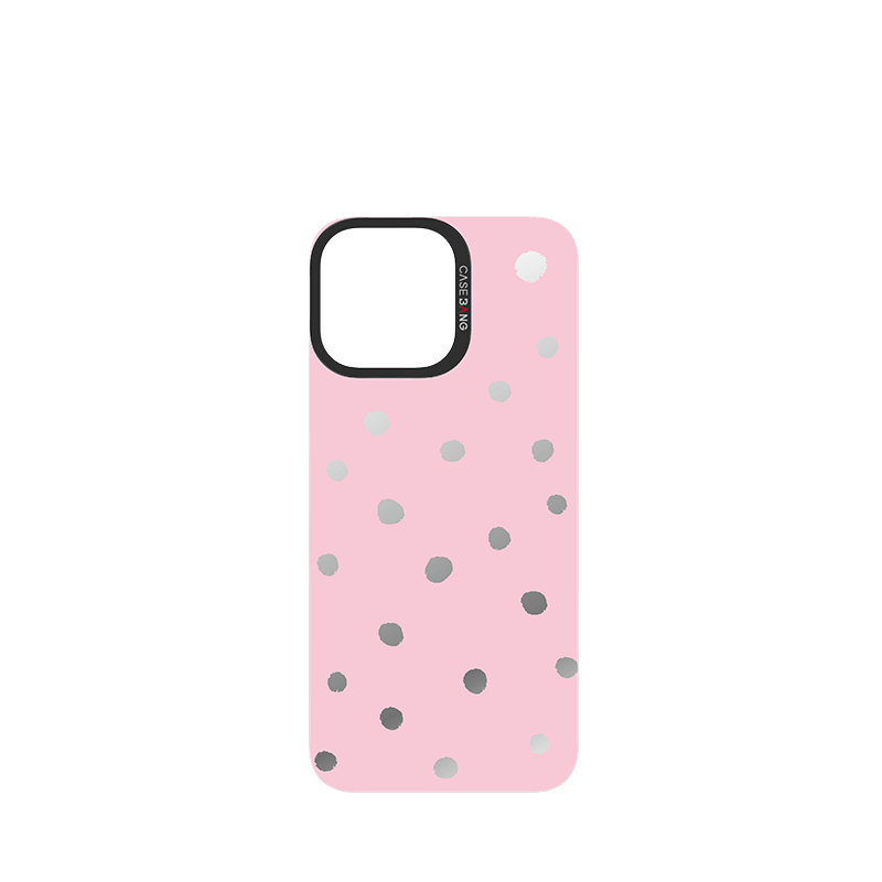 Sweet Pink Polka Dots Imagisnap - CaseBangImagisnapCaseBangiPhone 16 Pro MaxBack Cover